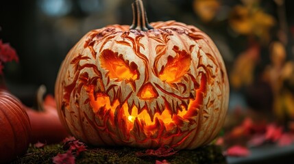 Canvas Print - Pumpkin Carving Contest Event