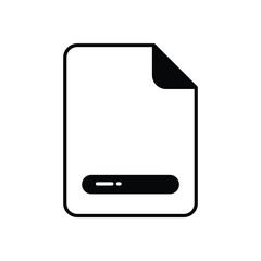 Wall Mural - Footer vector icon stock illustration