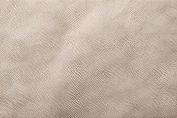 Canvas Print - smooth beige leather texture close-up