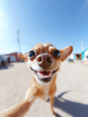 Dog Taking Selfie | Fun and Playful Pet Moments Captured in Photography