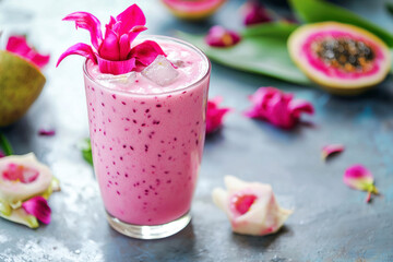 Sticker - Dragon fruit smoothie.