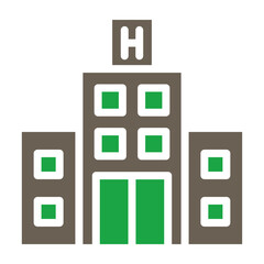 Wall Mural - Hospital Icon Design