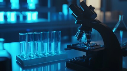 Aufkleber - High-tech medical laboratories, biotechnology development centers, and science laboratories.