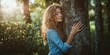 © Brian - woman hugging tree