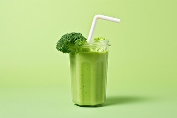 Canvas Print - Vegetable smoothi vegetable milkshake smoothie.