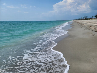 Sanibel Island, Florida Beach on a Clear Day