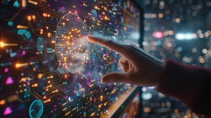 Human Interaction with Digital AI Interface