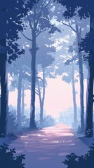 Poster - Elegant and simple lofi background.