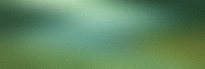 Fototapete - Green gradient background with smooth light transitions and soft focus, ideal for abstract design uses