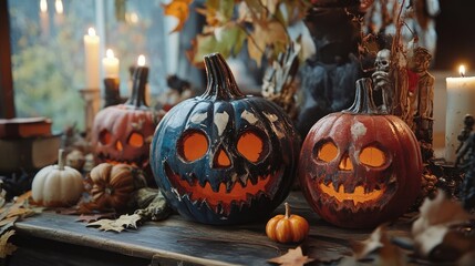 Wall Mural - halloween props available in shops selling accessories