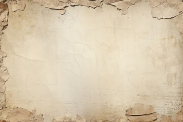 Poster - Ripped paper border texture architecture wall backgrounds.