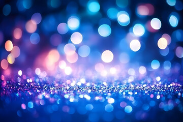 Bokeh light lighting glitter.