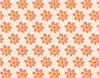 © Riva - Seamless  botany flowers Pattern, Abstract colorful flowers background. style for fabric, banners, wallpaper, posters, websites, online shopping.Vector illustration design and creative idea,eps 10.