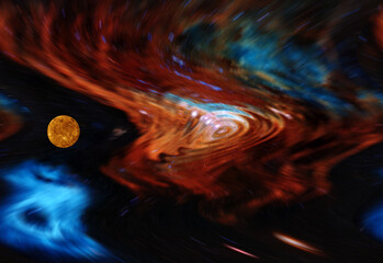 Wall Mural - space background