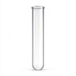 © GenBy - Test tube, clear glass, isolated on white background