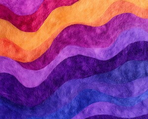 Wall Mural - Orchid violet felt texture background with abstract art and vibrant colors