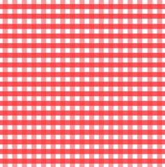 Wall Mural - Red white tablecloth pattern lines. Gingham seamless pattern. Christmas backgroound. Strokes texture for textile shirt plaid, tablecloth, cloth, blanket, paper, makeup. Checkered print.	
