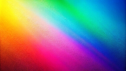 Wall Mural - colorful canvas showcasing the beauty of blended light An artistic interpretation of a rainbow on a textured backdrop