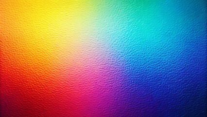 Wall Mural - vibrant spectrum of colors blending seamlessly across a textured surface Textured hues of a rainbow creating a visually soothing gradient rainbow color background 