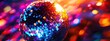 © Irfan - Abstract image of disco ball concert lights.