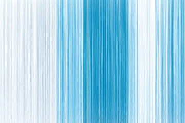 Wall Mural - Abstract blue and white striped background with blurred lines.