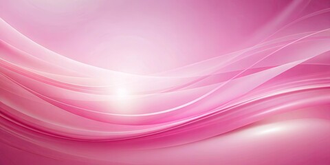 Wall Mural - A delicate interplay of soft pink hues, with subtle flowing curves, creating an ethereal and dreamlike abstract background.