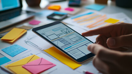 Building websites that work well on mobile phones. Creating apps for smartphones. Writing code for websites. Designing professional websites for businesses.