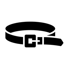 Wall Mural - belt solid icon