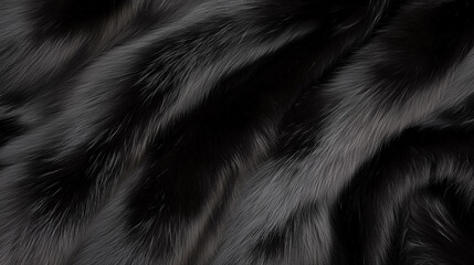 indulge in the opulence of this plush black faux fur throw blanket.