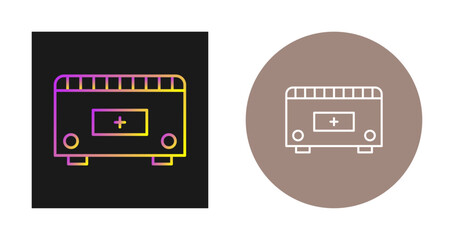 Poster - Convection Heater Vector Icon