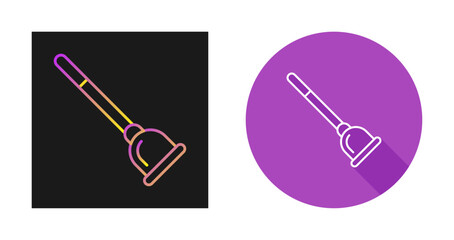 Poster - Plunger Vector Icon