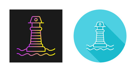 Poster - Lighthouse Vector Icon