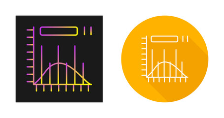 Wall Mural - Histogram Vector Icon