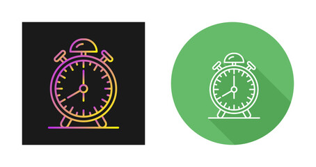 Wall Mural - Alarm Clock Vector Icon