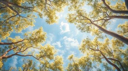 3D wallpaper design featuring a tree background suitable for murals and ceilings