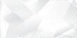 © Ageless Artistry - Diagonal lines design with transparent White geometric pattern vector background.