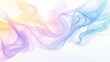 © ckybe - A gentle blend of pastel swirls gracefully dances on a clean white canvas, offering a soothing aesthetic ideal for contemporary designs.