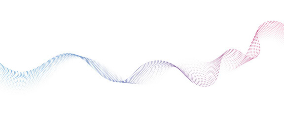 	
Flowing Dot Wave halftone gradient pattern on transparent background	
