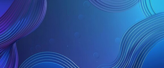 Wall Mural - abstract blue background nature geometric organic wallpaper, flowing textures of painted surface rou