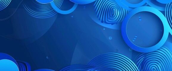 Wall Mural - abstract blue background nature geometric organic wallpaper, flowing textures of painted surface rou