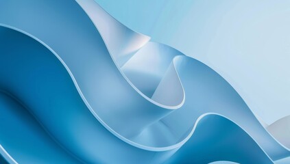 Wall Mural - abstract blue background nature geometric organic wallpaper, flowing textures of painted surface rou