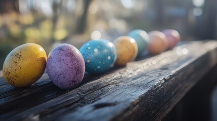 Easter decor wood