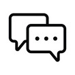 © Creative studio  - Conversation, text, messaging, chat bubble vector design