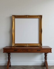 Wall Mural - antique picture frame