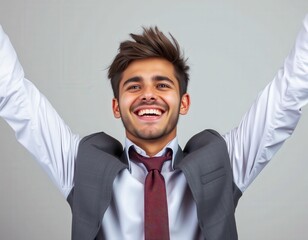 Poster - businessman screaming