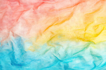 Wall Mural - oil pastel texture from old cloth.