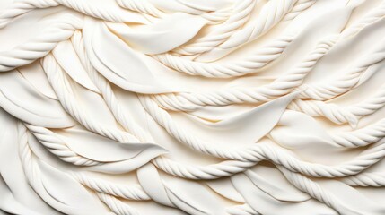 Fototapete - Abstract White Fabric Texture.