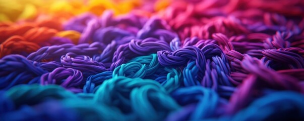 Poster - Abstract Colorful Swirls Background.