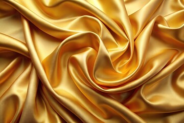 Canvas Print - smooth elegant gold silk satin texture background
