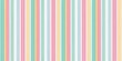 © suchetpong - Soft pastel striped seamless pattern
